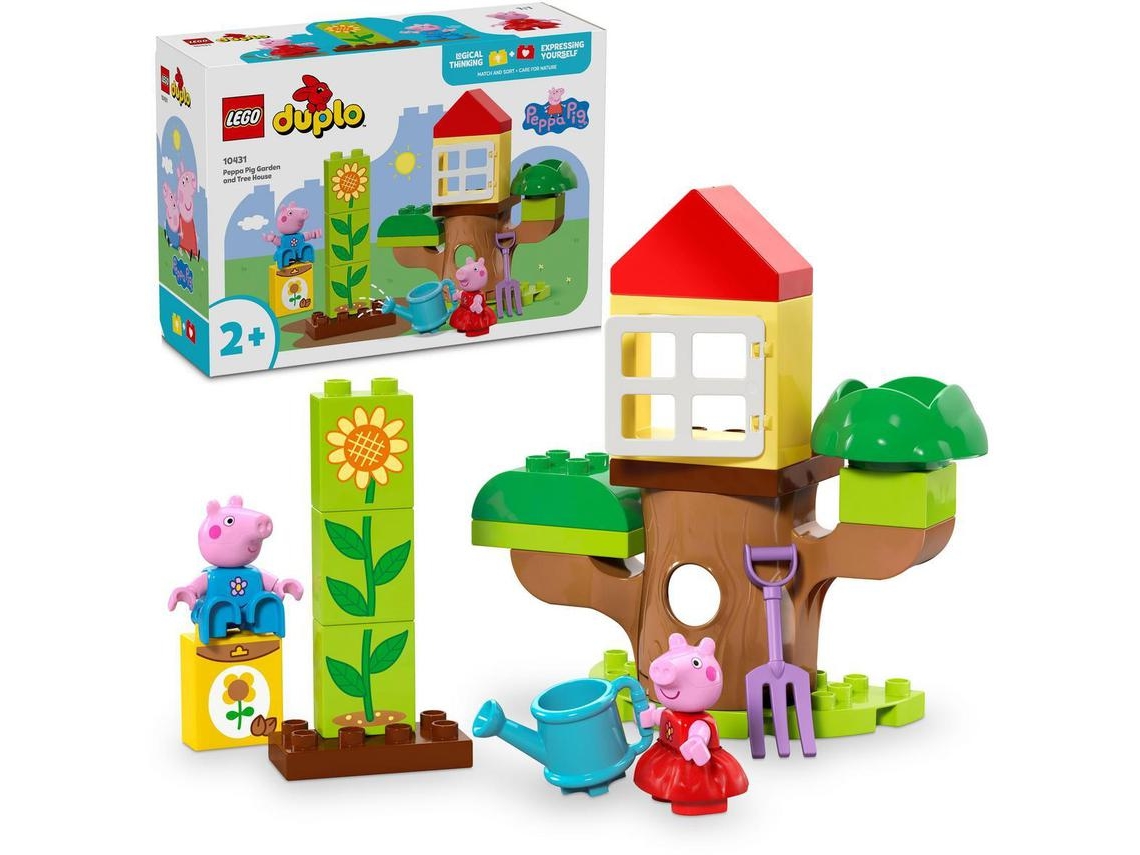 LEGO DUPLO: Jardim e Casa da Árvore da Porquinha Peppa (20 peças)