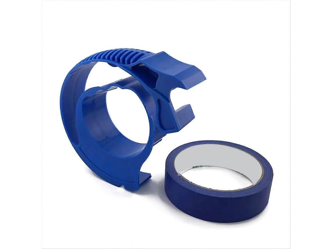 Aplicador de cinta de pintor GOKOCO con herramienta de corte para reparar y embellecer grietas en azulejos (azul)