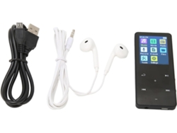 Reproductor de música, pantalla táctil de 1,8 pulgadas, MP3/MP4, 128 GB, multifuncional, ampliable Gokoco