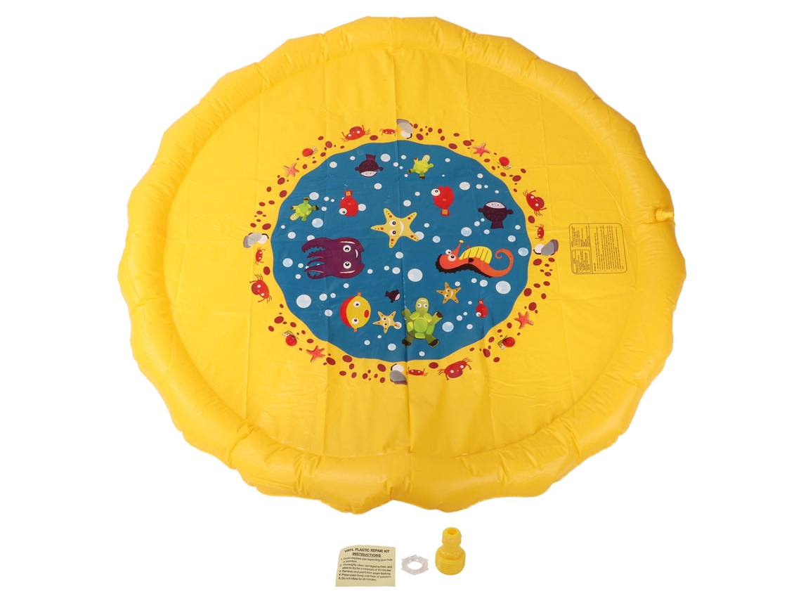 Ats-colchón Hinchable De Sprinkler Para Niños Colchón De Agua Pvc Desplegable Para Juegos Al Aire Libre