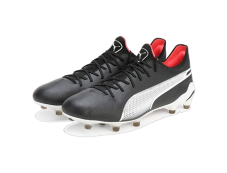 Botas de fútbol Unisex para Fútbol PUMA King Ultimate Fg Negro (41)