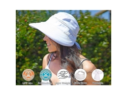 2026-sombrero De Sol Para Mujer Upf 50+ Protector Convertible Visera Playa Ligero Transpirable Plegable