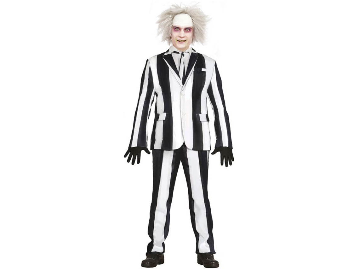 Disfraz de Fantasma a rayas para hombre