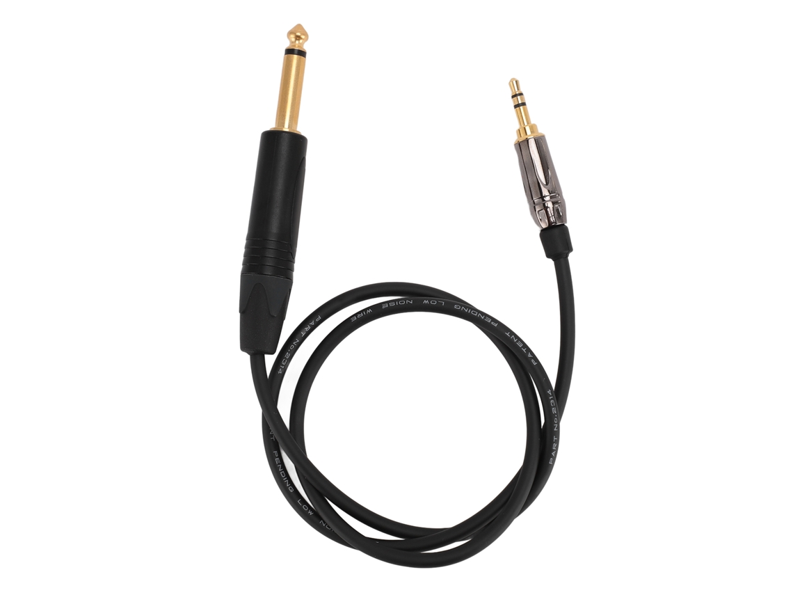 Cable De Guitarra Reforzado De 3,5 Mm A 6,35 Mm Para Sennheiser Wireless G3 G4 De 29,53 Pulgadas.