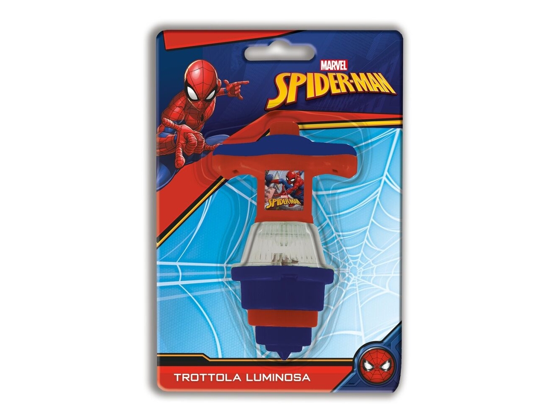Peonza Luminosa Del Hombre Araña Marvel Kids Licensing