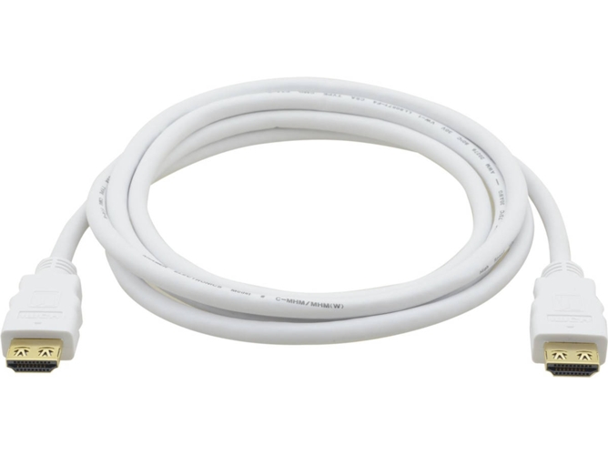 Cable HDMI KRAMER ELECTRONICS (HDMI - HDMI - 90 cm - Blanco)