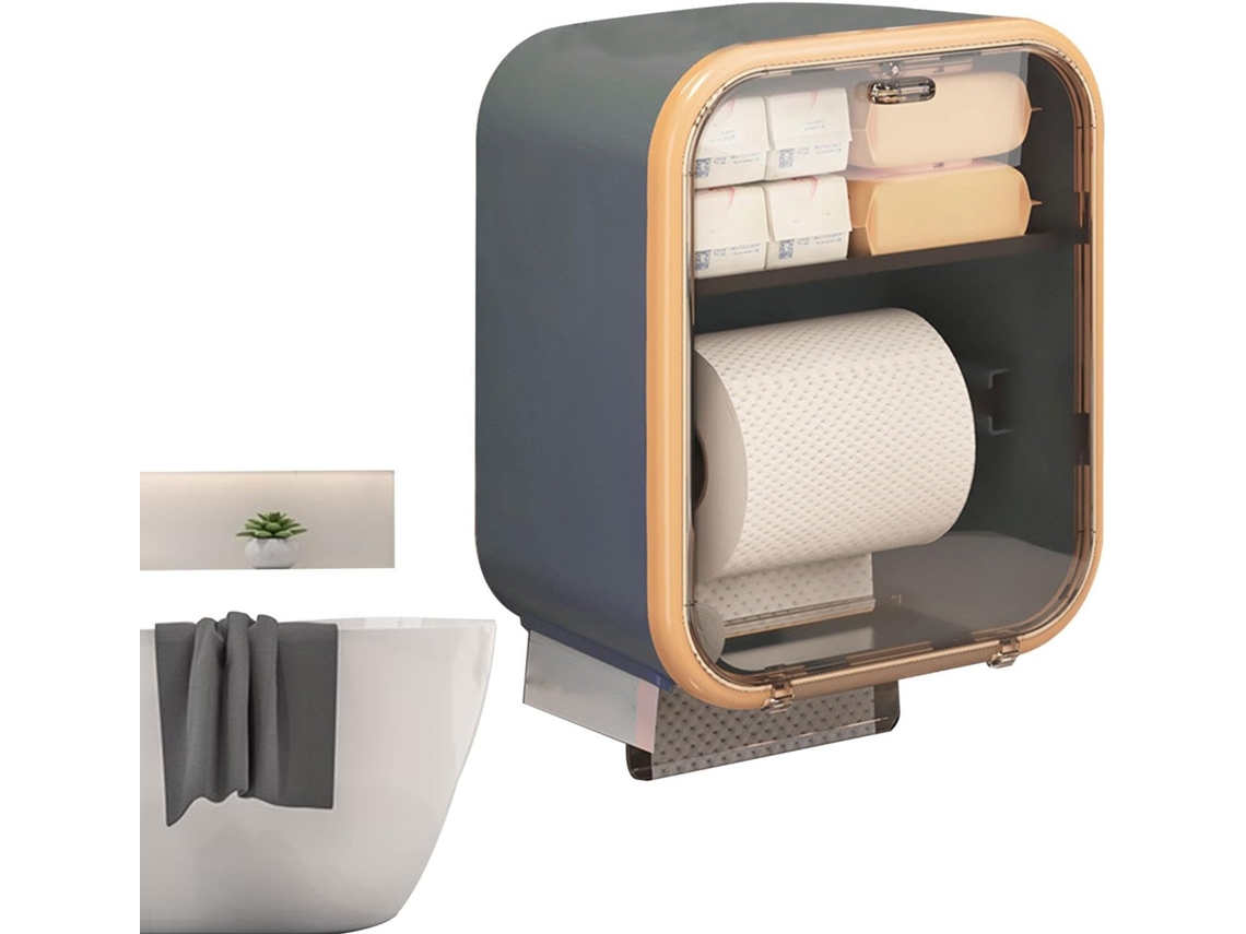 Dispensador De Pañuelos, Caja De Pañuelos Transparente, Soporte Para Papel Higiénico