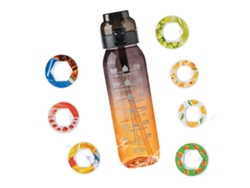 Botella de agua con cápsulas de sabor Rnemitery