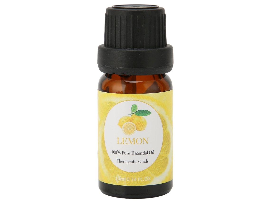 Aceite Esencial De Aromaterapia Para Masaje Corporal, Relajación Muscular, Alivio Del Estrés Y Difusor, Limón 10ml