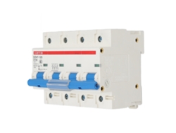 Disyuntor Miniatura De 4 Polos, 100 A, 400 V, Para Montaje En Riel, Ignífugo, De Baja Tensión.