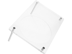 Soporte Decorativo Personalizable Acrílico Blanco Cd Ideal Exhibir Fotos Tarjetas Decoración Hogar Regalos