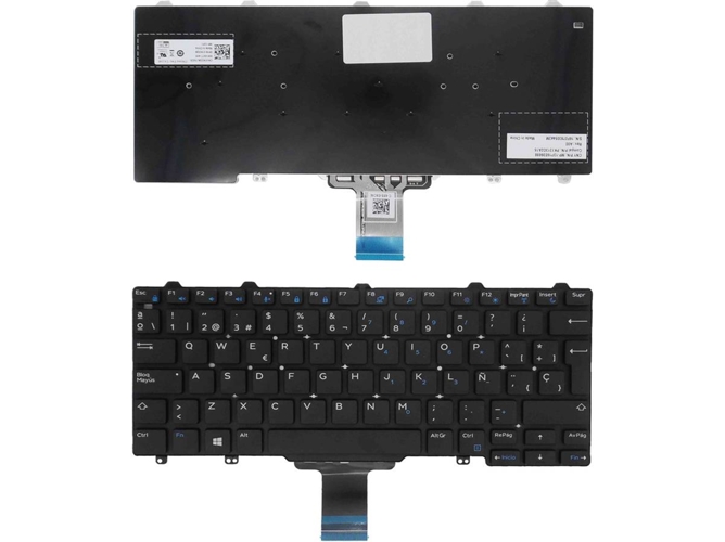 Teclado para Portátil Dell Latitude E7250E7270 E5270 Nsk-Lyauc