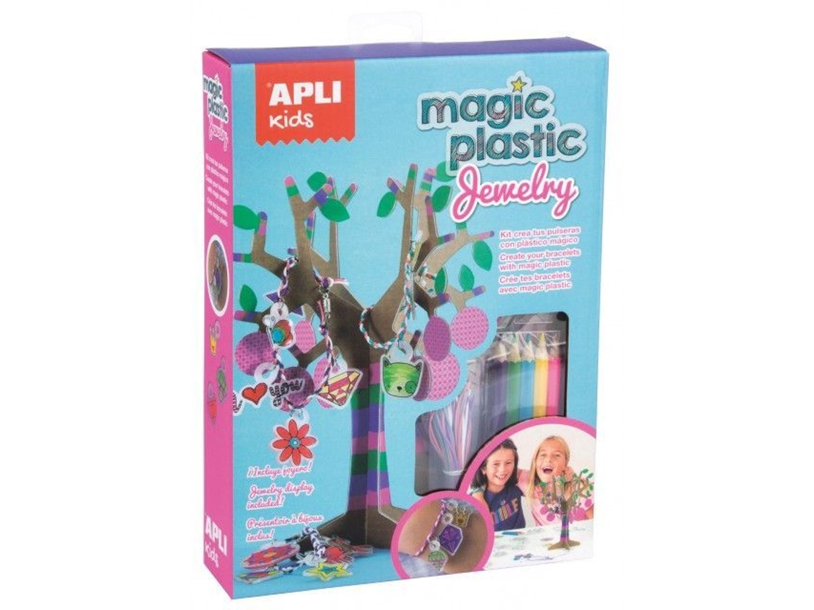 Juego Criativo APLI Jóias de Plástico Mágico