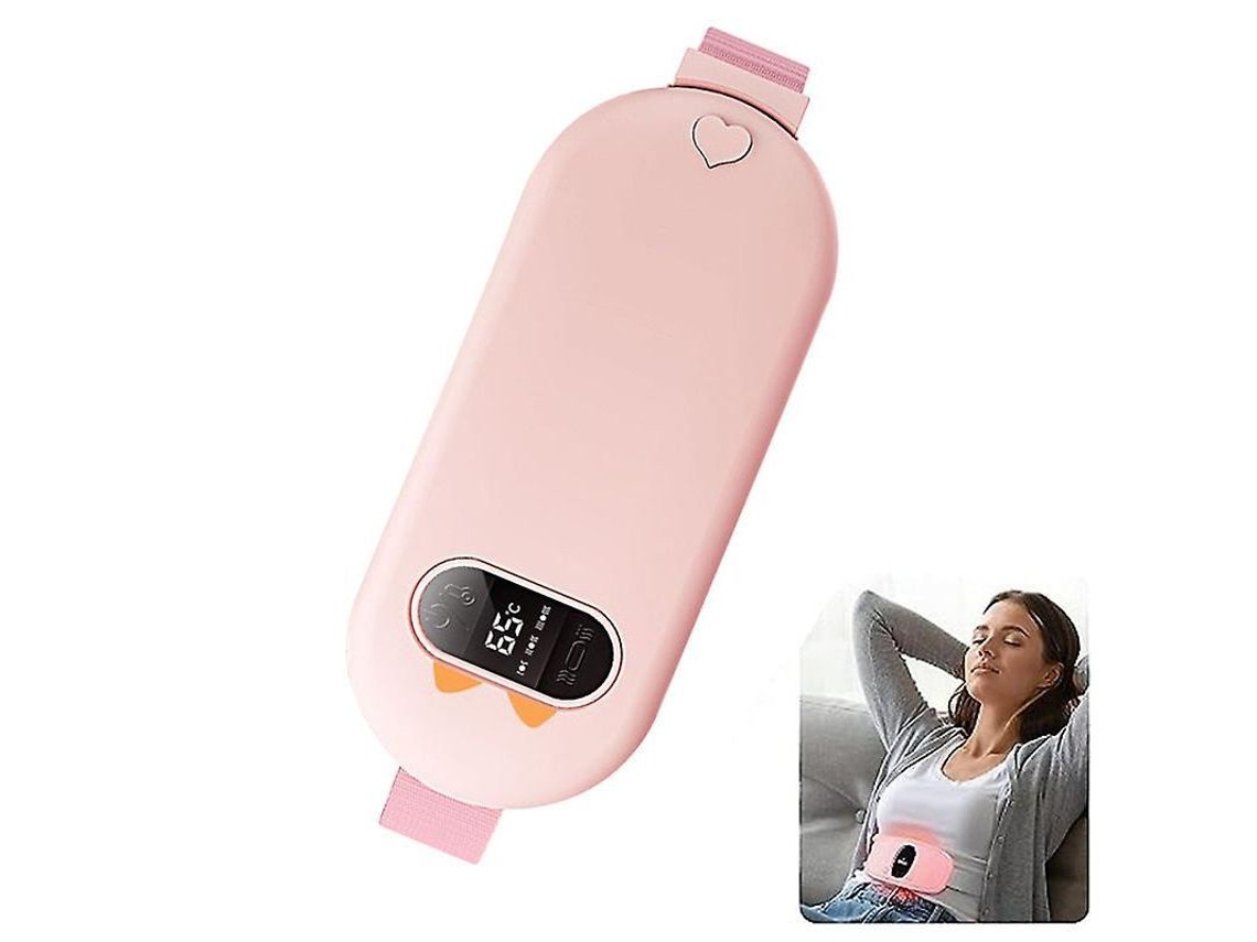 Aplicador Térmico Menstrual Portátil, 3 Ajustes De Temperatura Con Masaje, Alivia Los Cólicos, Cuidado Femenino.