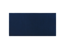 Alfombra de pelo corto BELIANI Gesi ii de Viscosa Azul 80x150