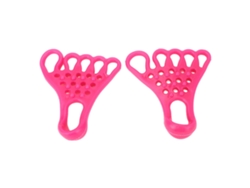 2026-estirador De Dedos Del Pie Tpr Para Relajación Muscular Separador De Pies Masaje Fitness Valgo Rojo Rosa