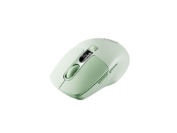 Ratón YIZHOOD Inalámbrico Modo Dual Pantalla Oficina Silenciosa 3 Velocidades Dpi Sueño Inteligente Apariencia De Alto Valor Agarre Cómodo Verde