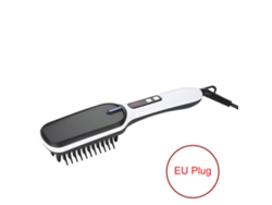 Plancha De Pelo Rectificadora Led 360° Giratoria Con Vapor, Iones Negativos Y Calefacción Infrarroja