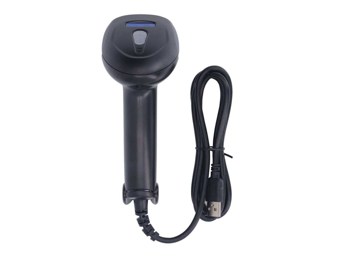 Escáner De Código De Barras Usb Portátil Con Cable 1d Y 2d Para Bibliotecas Y Almacenes.