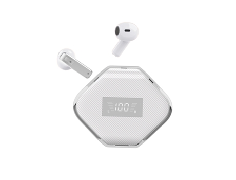 ELKUAIE Auriculares Inalámbricos ENC Cancelación de Ruido Auriculares Bluetooth Mini Auriculares Táctiles