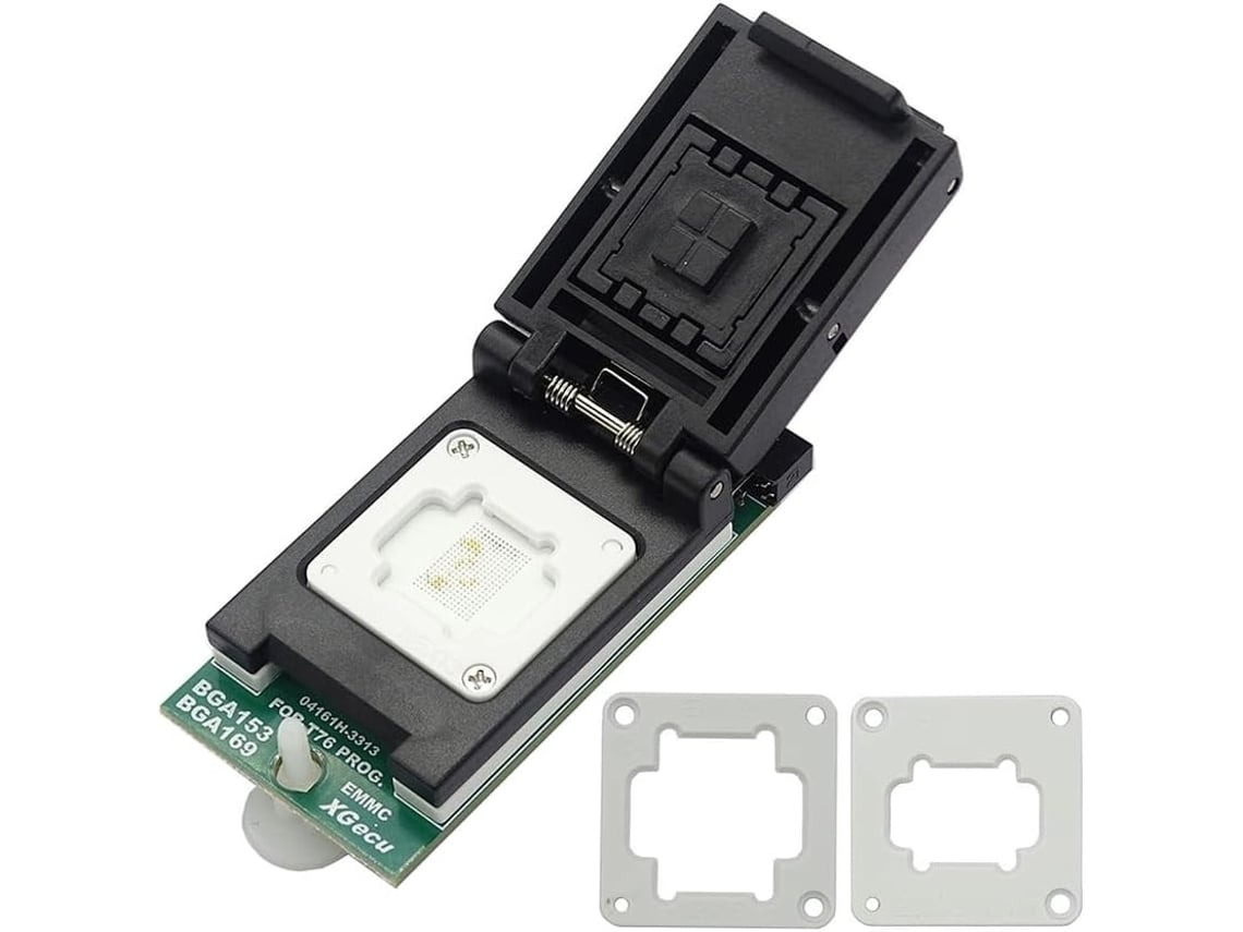 Conjunto De Adaptadores De Chip Emmc Bga153/bga169 Para Programador T76, Cifrado Seguro.