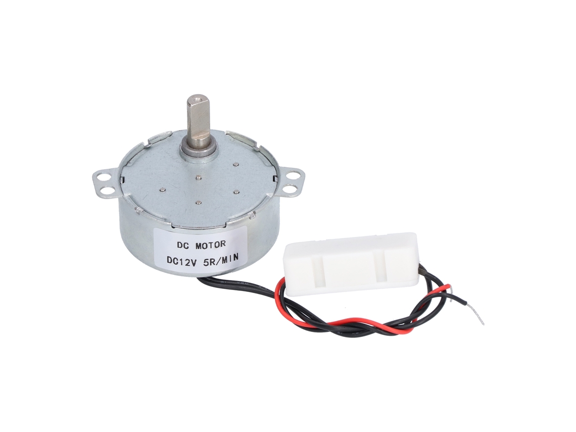 Motor Ccw/cw De Alta Torção, Eixo Plano Simples, Peças De Transmissão Dc12v 5rpm 4w 50tyc