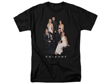 Camiseta ROCKINSTONE Amigos del retrato del elenco (XXXL)