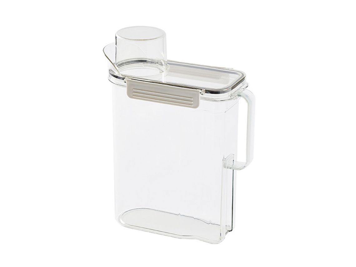 Caja De Plástico De Gran Capacidad Para Almacenar Detergente Para Ropa Con Tapa Sellada.