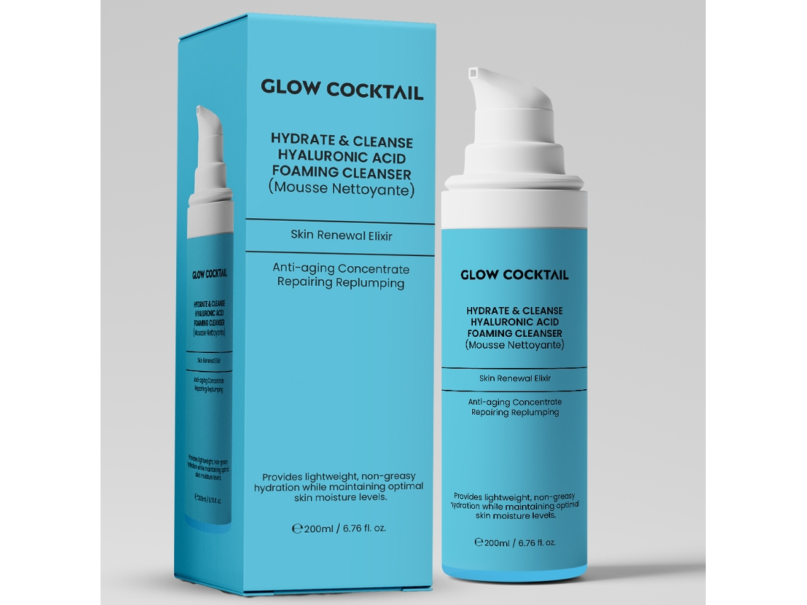 Limpiador Espumoso Con Ácido Hialurónico Hydrate Cleanse 200 Ml
