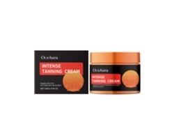 Crema autobronceadora ligera y transparente para uso en exteriores.