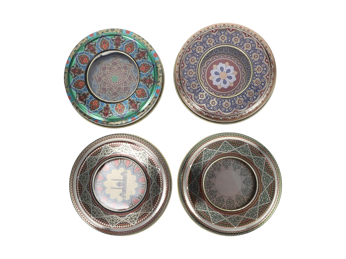 4 Piezas De Tapas De Latas De Dulces, Caja De Embalaje De Dulces, Recipientes De Almacenamiento De Cocina Webake
