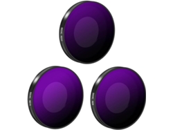 Juego De 3 Filtros De Cristal Insta360 Go Ultra Uv Cpl Nd16 Y Marco De Aleación