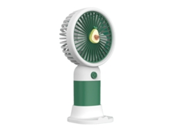 Ventilador de pared para chimenea de leña con 5 aspas color plata