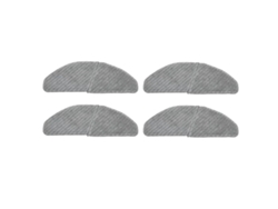 4 paños de fregona compatibles con los accesorios de la aspiradora robot Midea S8/M7pro.
