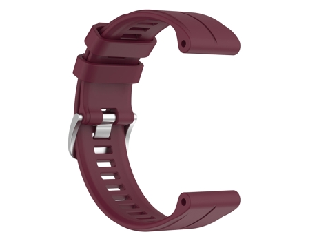 Correa Smartwatch para Garmin Forerunner 955/255/745 22mm Silicona (Rojo Vino)