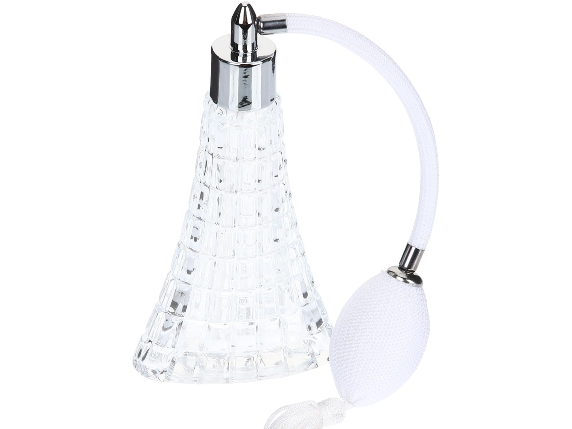 Frasco De Perfume De Vidrio Recargable Con Pulverizador Fino, Botella Compacta Para