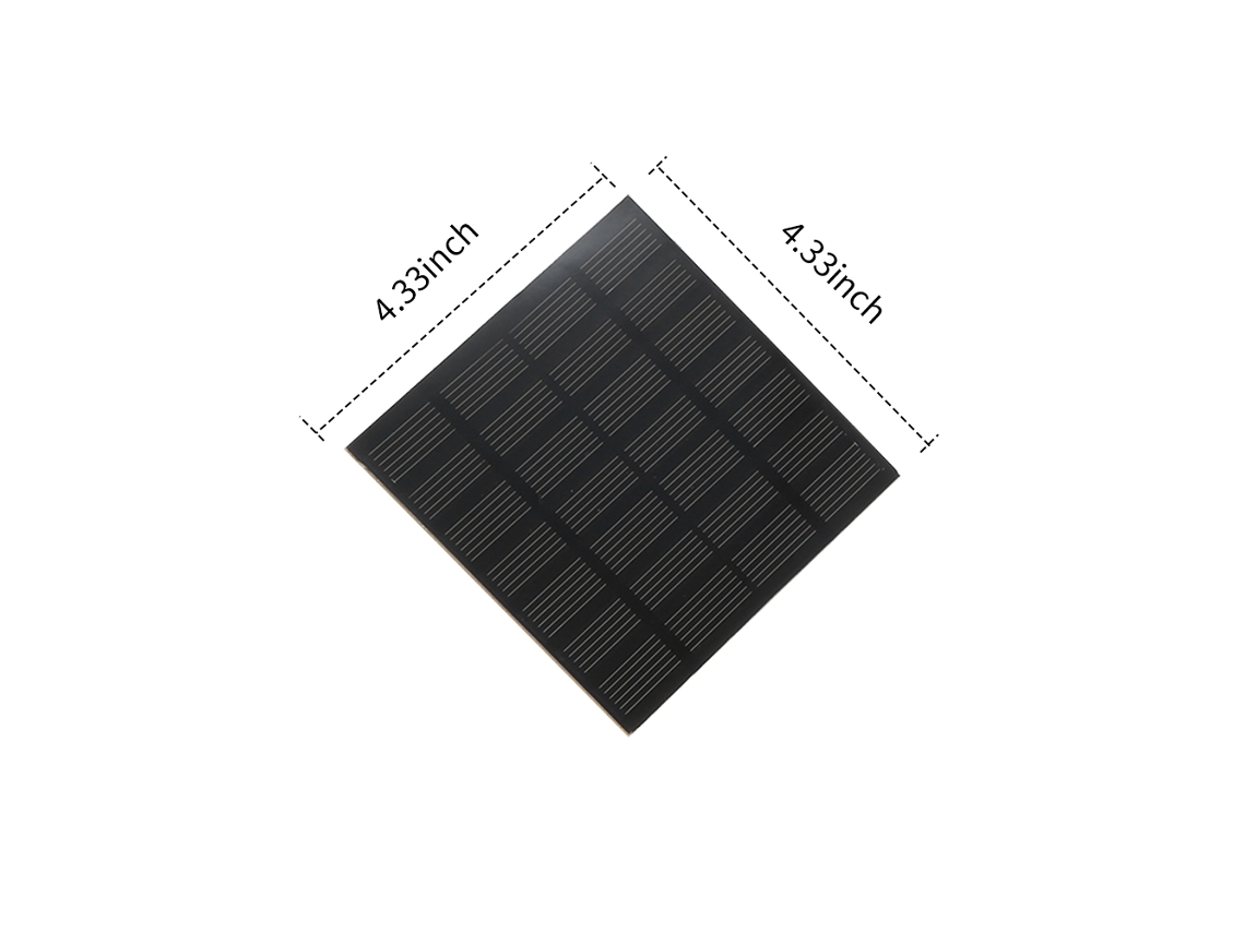 Bomba solar para jardín y exterior con panel solar negro