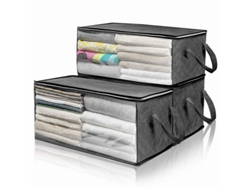 Bolsas De Almacenamiento De Ropa Gris