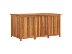 Caja de almacenamiento para jardín de acacia maciza MAISON EXCLUSIVE (150x80x75 cm)