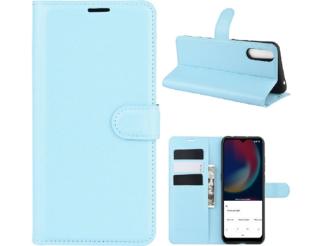 Carcasa Wiko VIEW 4 Livro Azul
