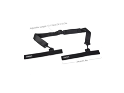 Cinturón ajustable para transportar cañas de pescar
