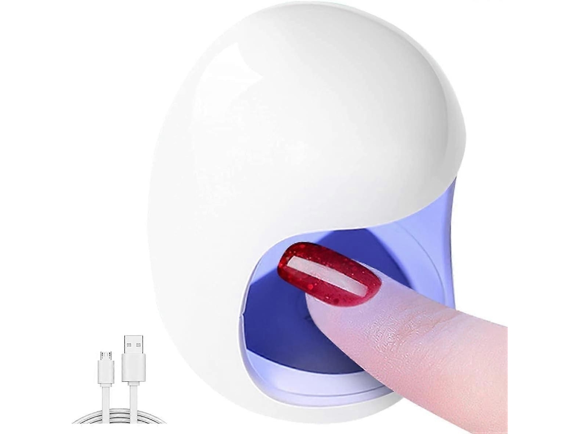 Mini Luz Uv Para Unhas De Gel, Ovo Fofo Uv Gel Lâmpada De Unhas, Gel Uv Light Professional Mini Lâmpada De Unhas Para Nail Art