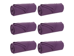 Mantitas De Sofá 6 Uds Morado 270 X 240 Cm Lana