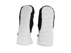 Jinwei-guantes Calientes Para Niños Impermeables Antiviento Para Invierno Nieve Esquí Mitones Blancos