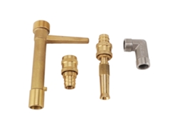 Llave De Acoplamiento Rápido De Latón G3/4 Para Riego, Jardinería, Agricultura Y Huertos.