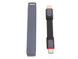 Cabo Usb 4.0 Tipo C Macho Para Macho 40gbps Carga Rápida Pd60w Curto Plano Para Celular Tablet Laptop