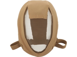 Máscara Protectora Facial Completa De Malla Metálica Transpirable, Protección Facial Completa Para Esgrima Y Juegos.