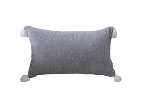 Funda De Almohada De Caballero Gris Nordic Hc-27 (Longitud De Bola Suspendida En Las Cuatro Esquinas) 30*50 JEIIBRZUI