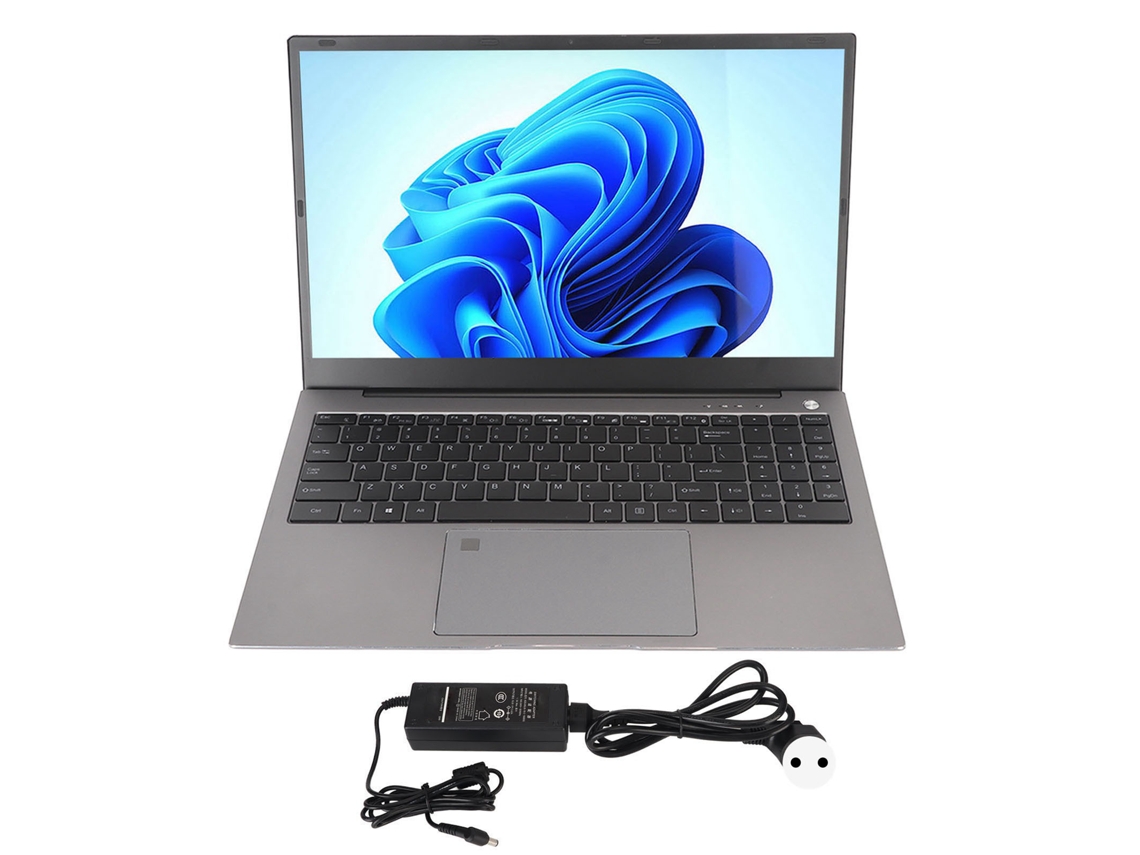 Laptop Gold Light de 15.6 pulgadas (lector de huellas dactilares, FHD)