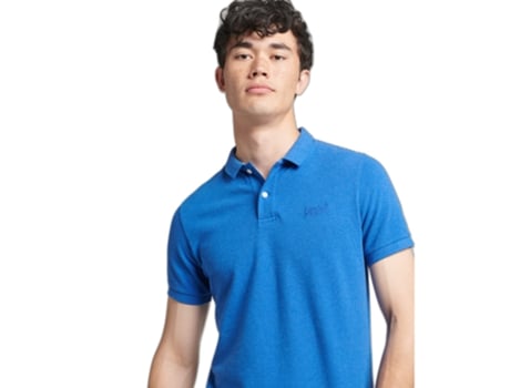 Polo de Hombre CMP Piqué Superdry Classic Azul (XL)